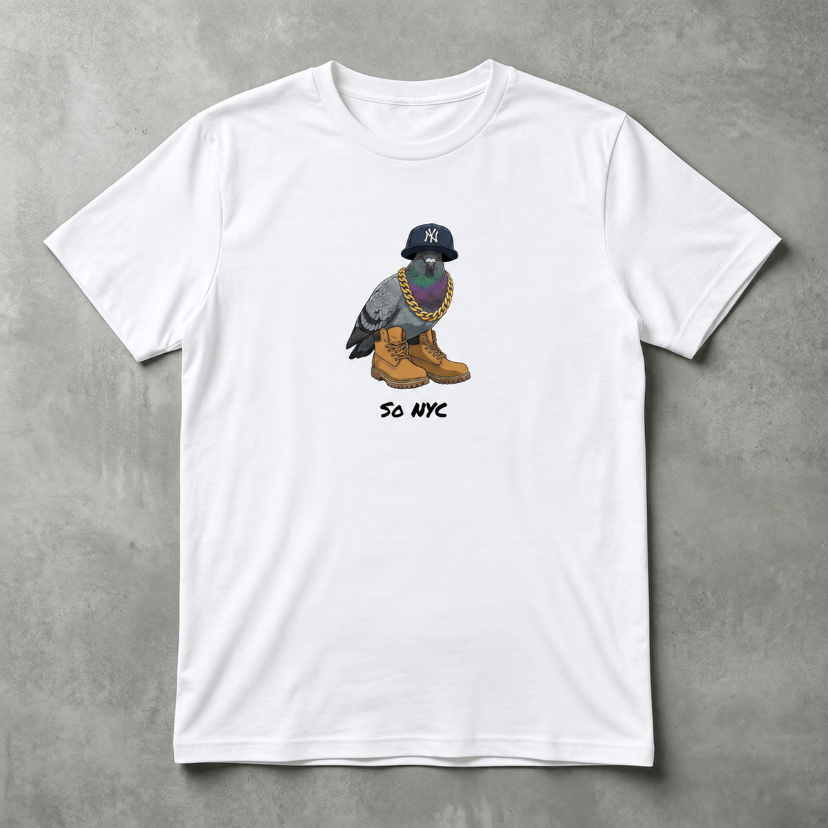 Scentral P NYC Graphic T-Shirt – Pigeon Streetwear Tee