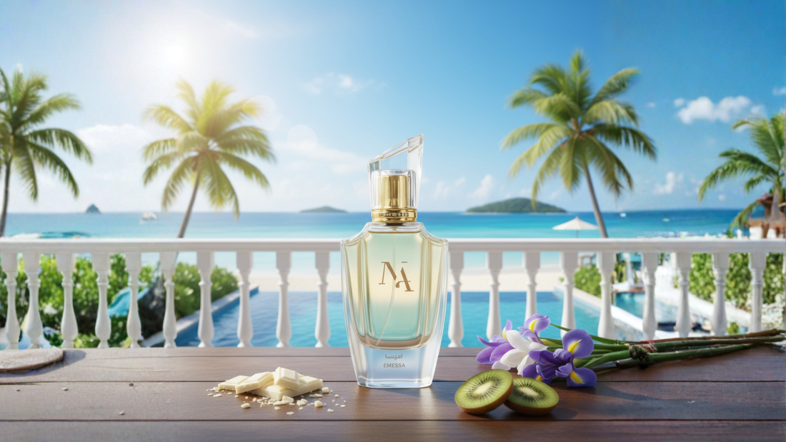 Emessa by Maa Althahab Review: A New Bright Tropical Gourmand with Kiwi and White Chocolate