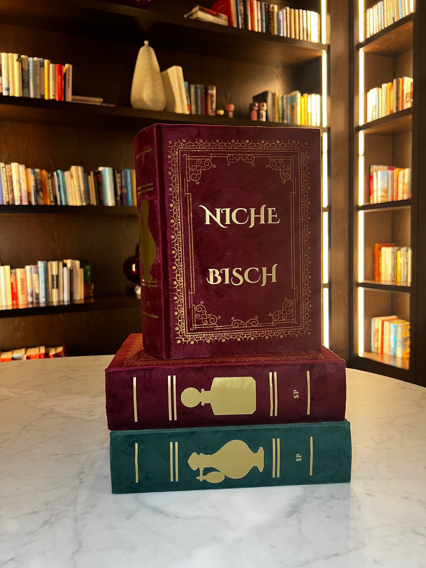 Fragrance Library Book Box – Luxury Perfume Sample Storage