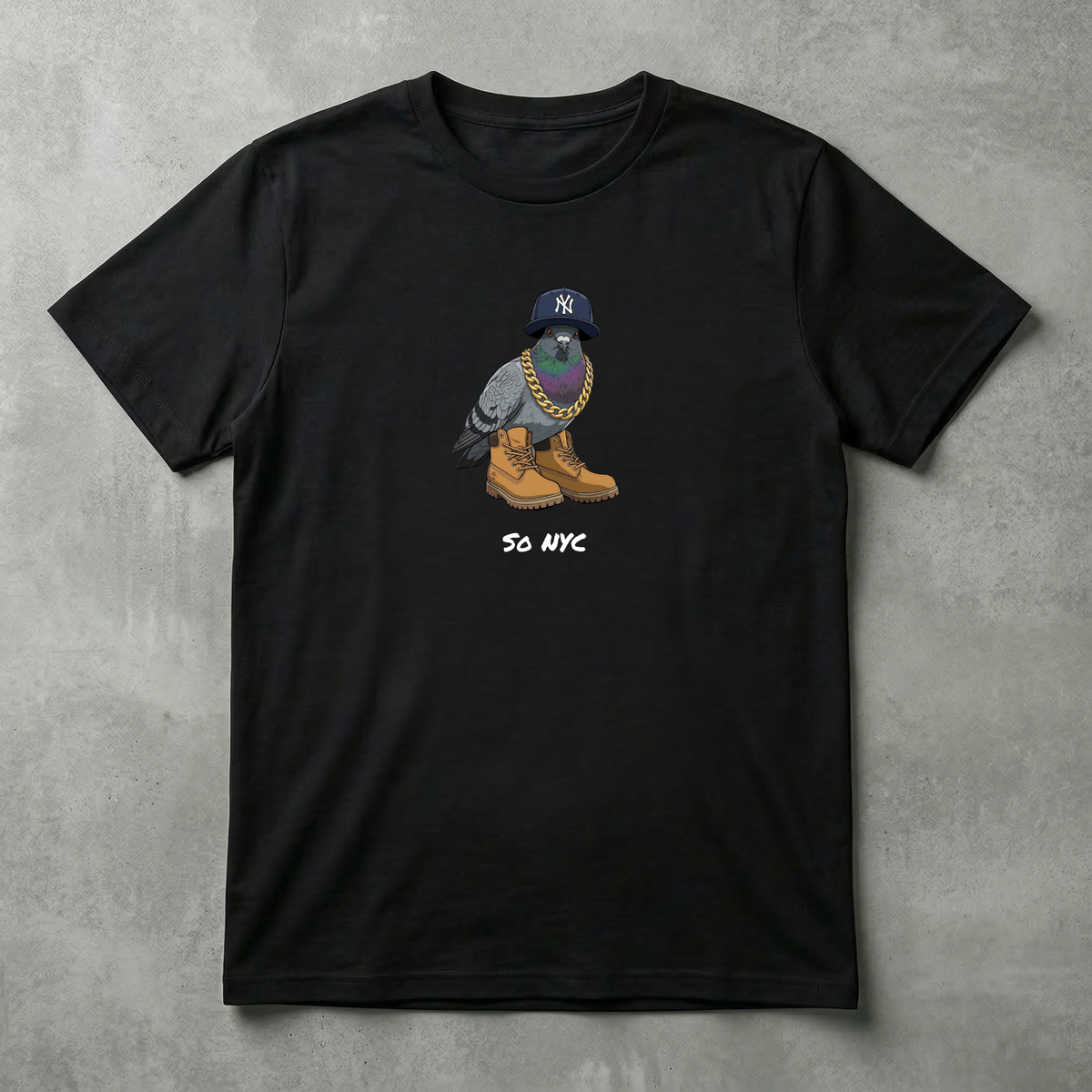 Scentral P NYC Graphic T-Shirt – Pigeon Streetwear Tee