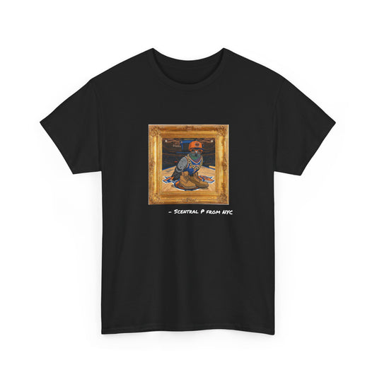 Scentral P NYC Pigeon – Manhattan Edition (Madison Square Garden) Framed Graphic Tee