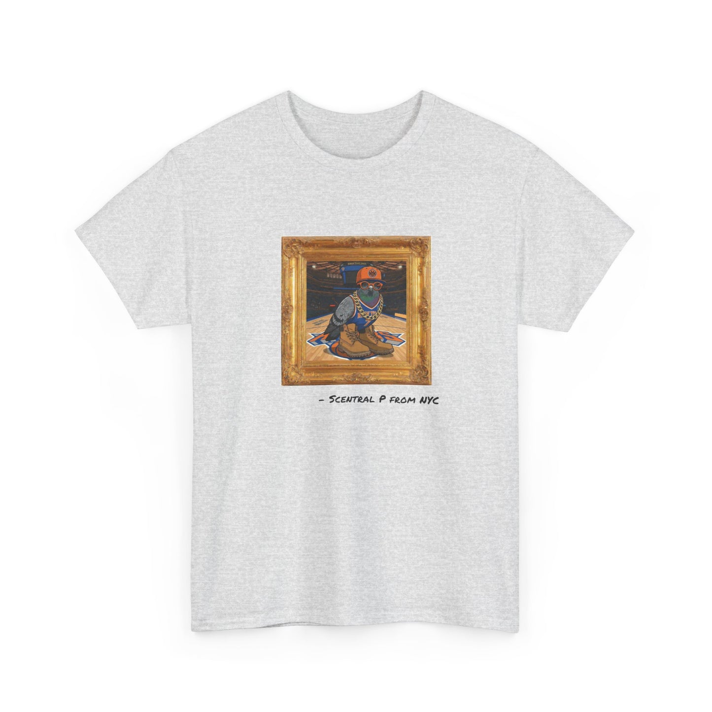 Scentral P NYC Pigeon – Manhattan Edition (Madison Square Garden) Framed Graphic Tee