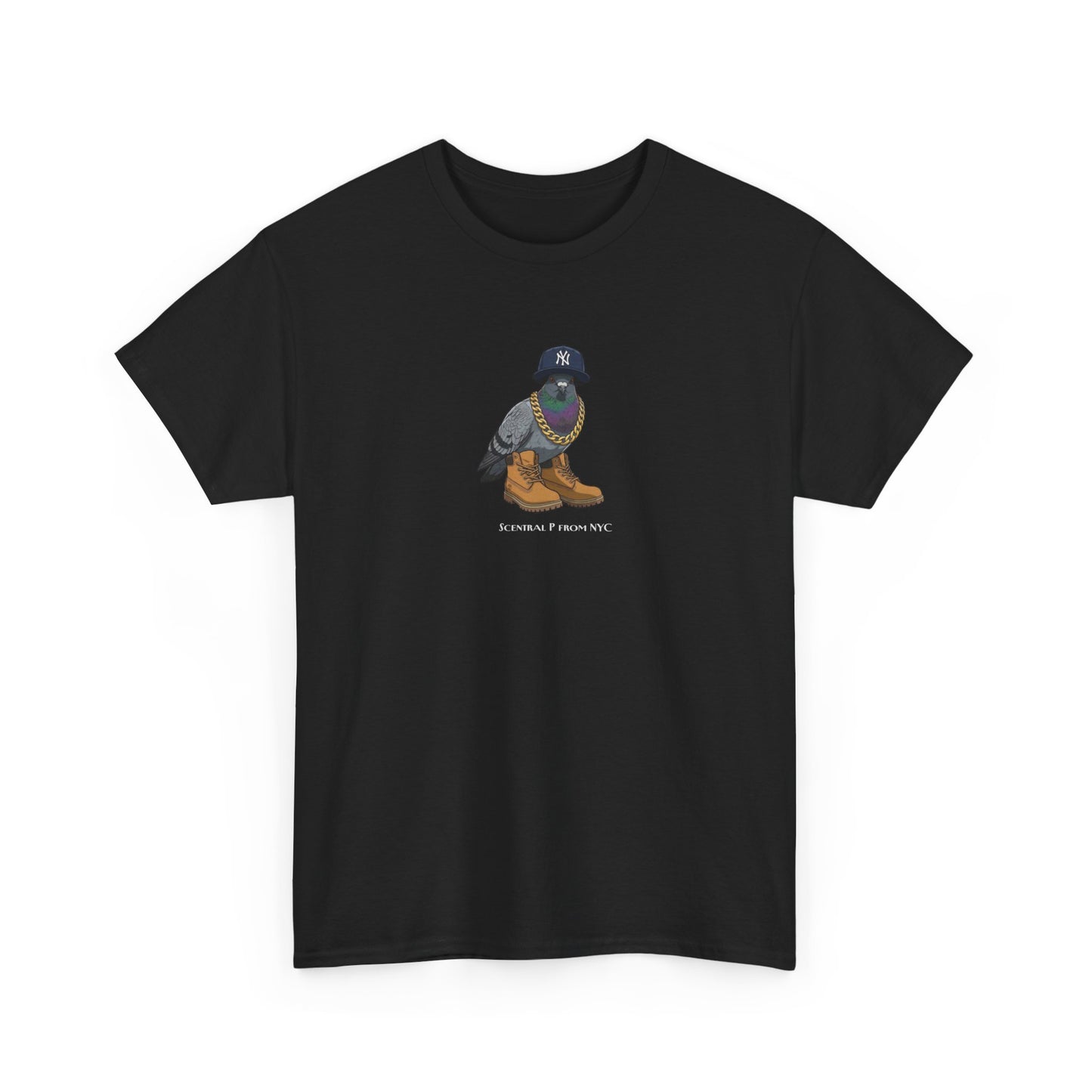 Scentral P NYC Graphic T-Shirt – Pigeon Streetwear Tee