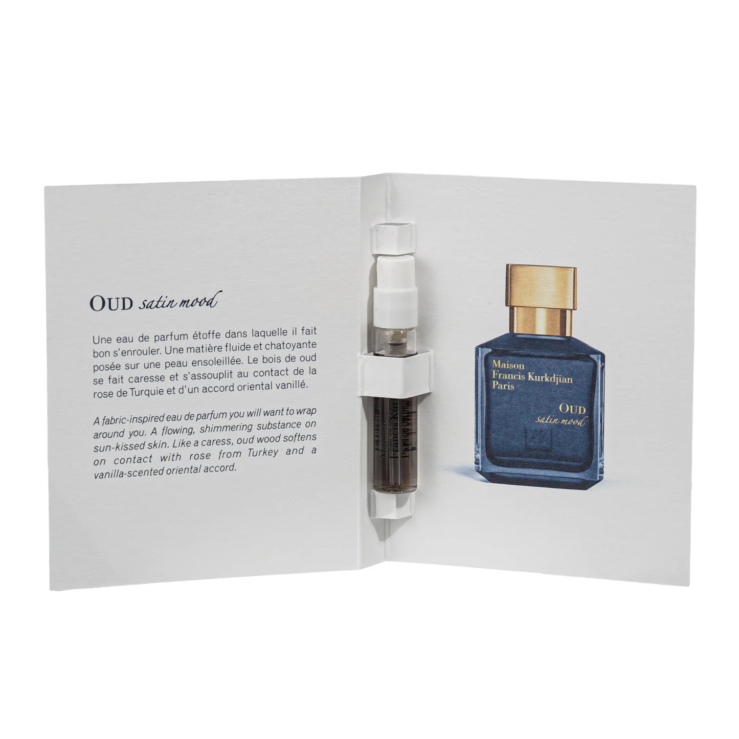 SAMPLE Oud Satin Mood Extrait by MFK