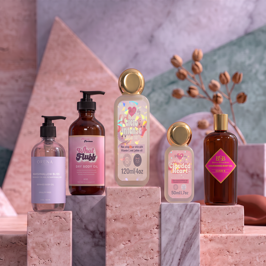 SAMPLE SET - Marshmallow Body Oil Samples