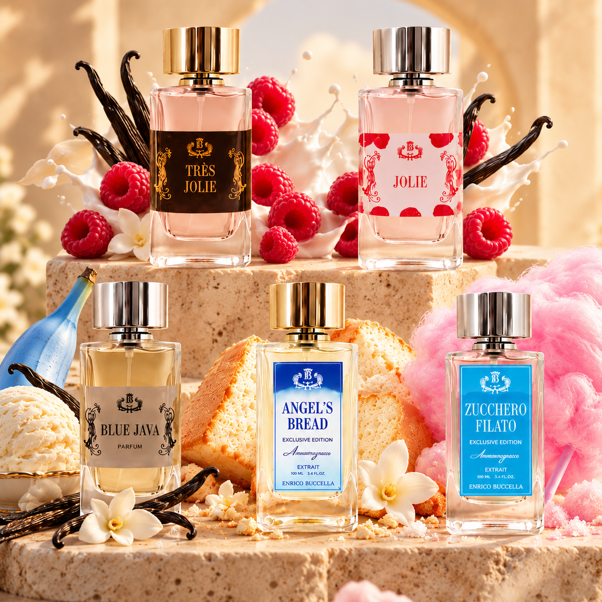 DISCOVERY SET - Cerchi Nell Acqua Vanilla and Lactonic Fragrances