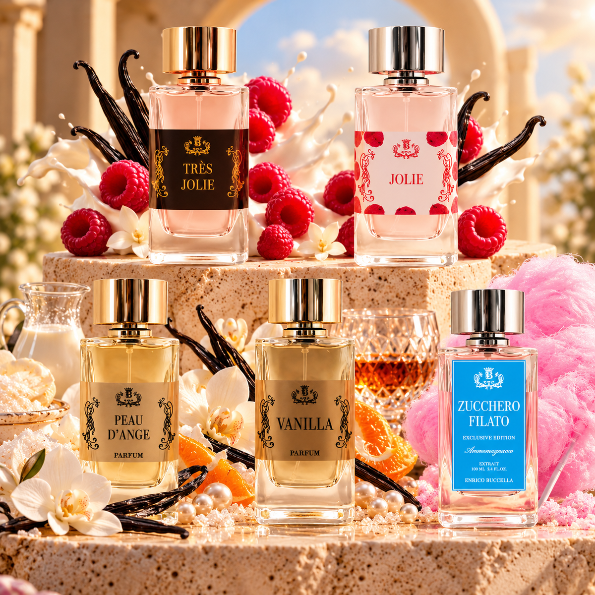 DISCOVERY SET - Cerchi Nell Acqua Vanilla and Lactonic Fragrances