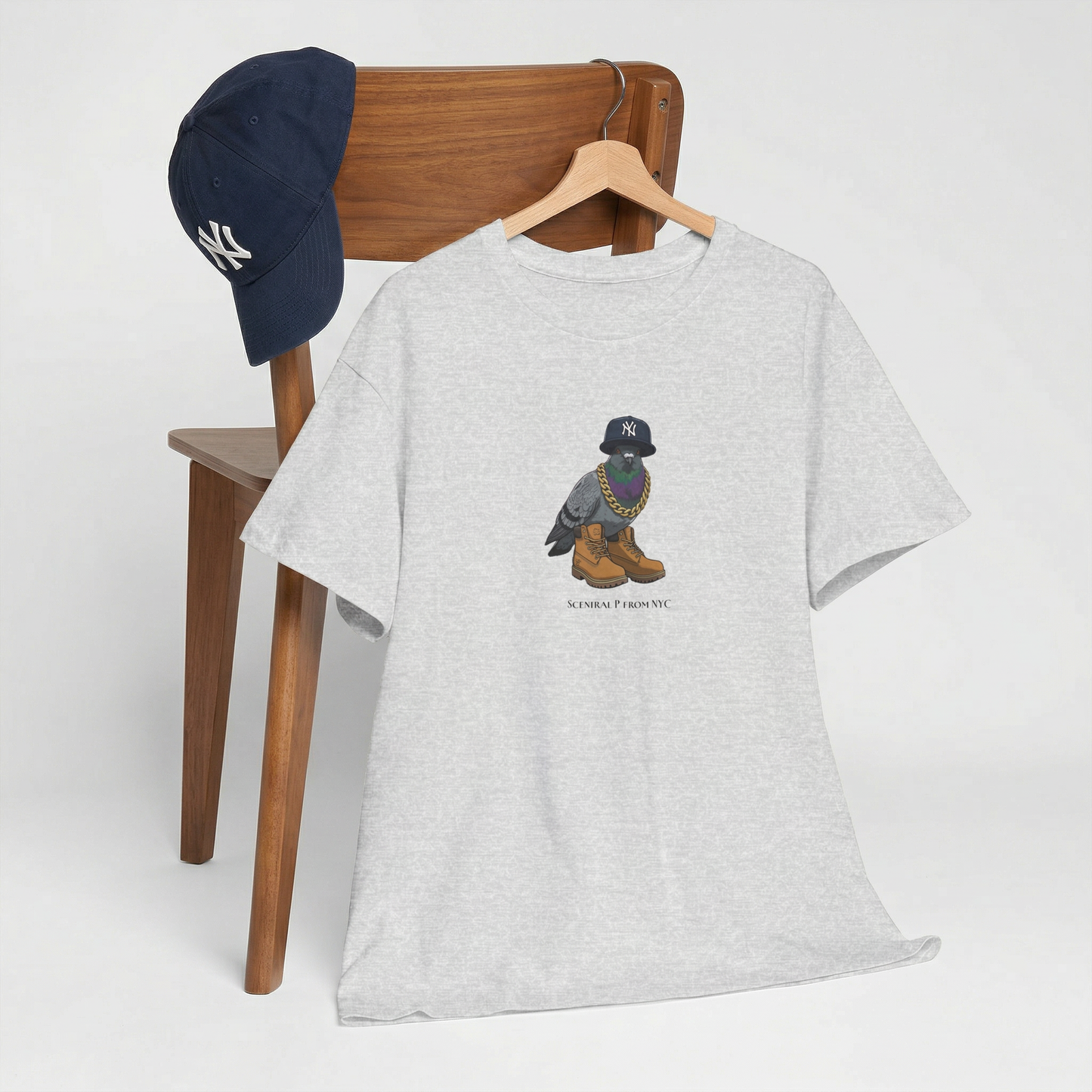 Scentral P NYC Graphic T-Shirt – Pigeon Streetwear Tee