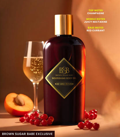 Just Peachy Body Oil by Brown Sugar Babe - SAMPLE